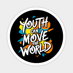 Youth Can Move the World - Baha'i Faith Magnet